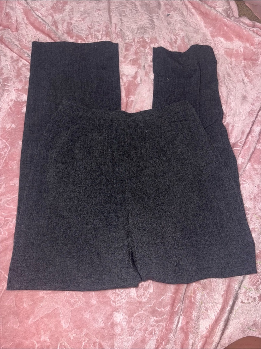 Classic Black Women's Straight-Leg Pants